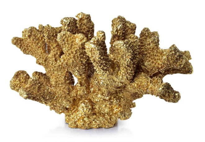 SAMOA CORAL GOLD FIGURA 7,7×17,7x17CM