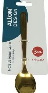 ALTOM NOBLE PURE GOLD ŁYŻECZKI KOMPLET 3 SZT  0104013186
