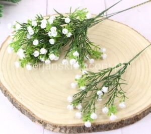 TERJAN KWITNĄCY LEN WHITE