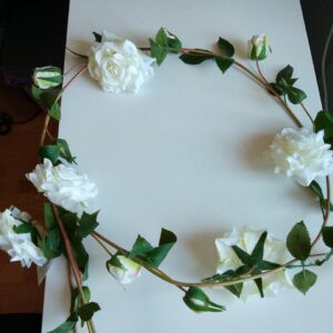 TERJAN GIRLANDA Z RÓŻ  CA949